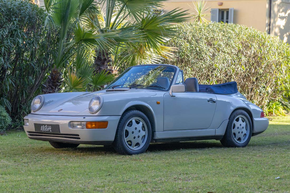 PORSCHE 964 Carrera 4 Cabriolet PTS 'Linen Grey' occasion